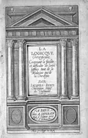 Picture 2 of 3 from La logique chirurgicalle contenant la facilite et difficulte de l'intelligence tant de la medecine que de la chirurgie (1613), leaf 2