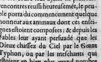 An illustration from Des satyres brutes, monstres et demons. De leur nature et adoration... (1627)