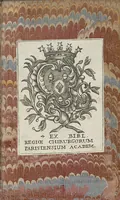 An illustration from La chirurgie pratique qui contient en bref, une metode facile pour bien & dextrement exercer l'art de la chirurgie (1697)