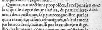 An illustration from Questions en chirurgie sur les œuvres de Maistre Guy de Chauliac, divisee en trois parties (1604)