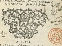 An illustration from L'anatomie de l'homme suivant la circulation du sang, & les dernières découvertes, démontrées au Jardin royal... (1690)
