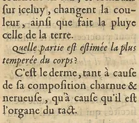 An illustration from Questions anatomiques, recueillies de divers autheurs, divisées en quatre parties (1648)