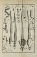 An illustration from Extrait d'une lettre écrite à Mr. Regis l'un des quatre commis pour le Journal des Sçavans. Sur la structure des cheveux (1688)