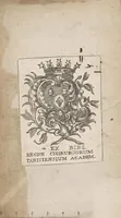 Picture 1 of 2 from Nouvelle osteologie, où l'on explique mécaniquement la formation & la nourriture des os avec le squelette du foetus..seconde edition (1693), leaf 1