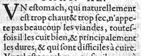 An illustration from Des natures et complexions des hommes, et d’une chacune partie d’iceux et aussi des signes par lesquels on peut discerner la diversité d’icelles. Œuvre tres-utile aux Chirurgiens, et à tous ceux, qui desirent sçavoir leur Nature et complexion. Par M. Jaques Aubert Vandomois, Medecin (1571)