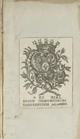 An illustration from Le Progrès de la medecine. Journal singulier pour l'année 1698, où l'oon examine le sentiment de M. Mery, de l'Académie des sciences, sur la circulation du sang dans le foetus par le trou ovulaire (1699)