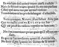 An illustration from Aglossostomographie, ou description d'une bouche sans langue, laquelle parle et faict naturellement toutes ses autres fonctions (1630)