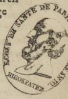 An illustration from Question de ce temps sur l'origine et le mouvement du sang... (1664)