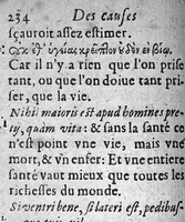 Picture 4 of 4 from Des causes, des maladies , & le moyen de s'en préserver... (1630), leaf 249