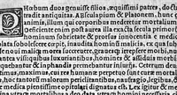 An illustration from Phlebotomie artificielle utile aulx medecins, et tresnecessaire à tous chirurgiens et barbiers instructive quant et comment il fault artificiellement phlebotomer toutes veines du corps humain, novellement composee par Mons. maistre Guilliaulme du Puis, medecin ordinaire du tresvenerable et noble convent de sainct Chiefz. Et citoyen de la tresrenommee Cite de Grenoble en Daulphine, (1536)