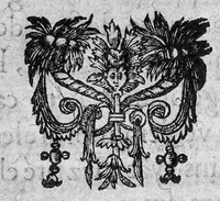 An illustration from Discours de la phlebotomie ou est monstré en bref, les deux temps d'icelle…plus un traité des crises,... (1621)