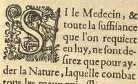 An illustration from Examen ou raisonnement sur l'usage de la saignée. avec un parfaite cognoissance des facultez & vertus du sang, et des autres humeurs (1644)