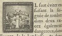 An illustration from L'art de saigner, accommodé aux principes de la circulation du sang... (1686)
