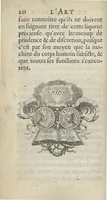 An illustration from L'art de saigner, accommodé aux principes de la circulation du sang... (1686)