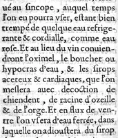 An illustration from Le preservatif contre la peste avec moyen de garir ceux qui en sont affligez... (1621)