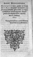 An illustration from De Combustionibus quae oleo et aqua fervida, ferro candente, pulvere tormentario, fulmine ... (1607)
