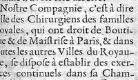 An illustration from Le Temple d'Esculape, ou le Dépositaire des nouvelles découvertes qui se font journellement dans toutes les parties de la médecine / ... recueillies... par Nicolas de Blégny,... (1680)