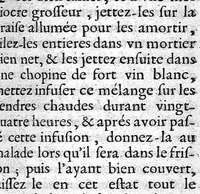 An illustration from Le Temple d'Esculape, ou le Dépositaire des nouvelles découvertes qui se font journellement dans toutes les parties de la médecine / ... recueillies... par Nicolas de Blégny,... (1680)