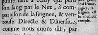 An illustration from Methode pour bien seigner, utile à tous chirurgiens, ou est amplement traicté l'artifice de bien pratiquer la seignee...oar Jean Bonnart...dédié à monsieur Hennequin (1628)