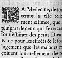 An illustration from Methode pour bien seigner, utile à tous chirurgiens, ou est amplement traicté l'artifice de bien pratiquer la seignee...oar Jean Bonnart...dédié à monsieur Hennequin (1628)