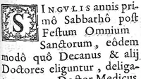 Picture 5 of 6 from Statuta Facultatis medicinae Parisiensis (1660), leaf 72