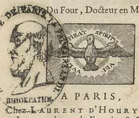 An illustration from Les Aphorismes d'Hippocrate, rangez selon l'ordre des parties du corps humain... (1699)