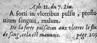 An illustration from Aphorismes de chirurgie tirez d'Hippocrate, avec les commentaires, nouvellement mis en lumière,... par Charles Guillemeau (1622)