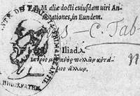 An illustration from Hippocratis Coi, medicorum Principis, De Natura Hominis liber : Graece et Latine. Accesserunt Blasii Hollerii Vivariensis, Philosophi ac Medici, Commentaria, iam primum recognita et aucta (1561)