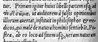 An illustration from Hippocratis Coi, medicorum Principis, De Natura Hominis liber : Graece et Latine. Accesserunt Blasii Hollerii Vivariensis, Philosophi ac Medici, Commentaria, iam primum recognita et aucta (1561)