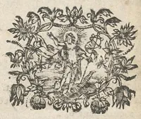 An illustration from Les Aphorismes d'Hippocrate, traduits nouvellement en françois...et la clef de cette doctrine...[trad. par Meyssonnier] (1684)