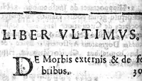 An illustration from Hippocrates : de inustionibus, sive fonticulis... autore Raymundo Restaurant... Adjuncta est Oeconomia physiologicorum Hippocratis redivivi (1681)