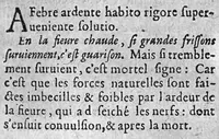 An illustration from Les aphorismes d’Hippocrate avec le commentaire de Galien sur le premier livre, ...derniere edition... (1615)