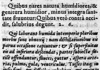 Picture 8 of 15 from Hippocratis Aphorismi Græce et Latine, ita digesti in ordinem, ut mutuo sese explicare, & ad morborum curationem singuli suo è loco prodire videantur, cum brevi expositione ex Galeni commentariis desumpta. Ejusd. Hippocr. Prænotionum libri tres, cum explicatione eodem ex fonte hausta. Per Joannem Butinum medicum. Insignores aliquot sententiae selectæ ex libris Aurelii Cornelii Celsi (1580), leaf 132