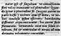 An illustration from Hippocratis Aphorismi Græce et Latine, ita digesti in ordinem, ut mutuo sese explicare, & ad morborum curationem singuli suo è loco prodire videantur, cum brevi expositione ex Galeni commentariis desumpta. Ejusd. Hippocr. Prænotionum libri tres, cum explicatione eodem ex fonte hausta. Per Joannem Butinum medicum. Insignores aliquot sententiae selectæ ex libris Aurelii Cornelii Celsi (1580)