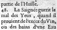 Picture 33 of 40 from Les aphorismes d'Hippocrate avec son serment, mis en françois par le Sr. de Mirabeau... (1643), leaf 162