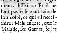 An illustration from Les aphorismes d'Hippocrate avec son serment, mis en françois par le Sr. de Mirabeau... (1643)