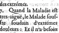 Picture 10 of 40 from Les aphorismes d'Hippocrate avec son serment, mis en françois par le Sr. de Mirabeau... (1643), leaf 33
