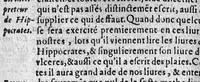 An illustration from Les six principaux livres de la therapeutique de Claude Galien, avec le deuxiesme de l’art curatoire à Glaucon, ausquelz est ajousté le livre des Tumeurs contre nature, necessaires à tous Chirurgiens. Reveu et corrigé de nouveau (1570)