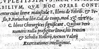 An illustration from De morbis internis, Lib. II (1572)