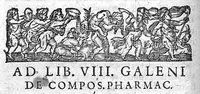 Picture 5 of 8 from Ad libros Gal. de compositione medicamentorum (1572), leaf 93