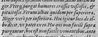An illustration from Philothei medici praestantissimi commentaria in aphorismos Hippocratis nunc primum e graeco in latinum sermonem conversa, Ludovico Corado Mantuano interprete (1581)