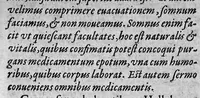 An illustration from Philothei medici praestantissimi commentaria in aphorismos Hippocratis nunc primum e graeco in latinum sermonem conversa, Ludovico Corado Mantuano interprete (1581)
