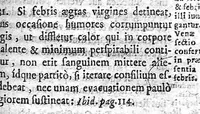 An illustration from Pharos medicorum. Hoc est cautiones, animadversiones et observationes practicae. Ex operibus Guilielmi Ballonii (1673)