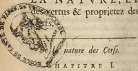 An illustration from Opuscules ou traictés divers et curieux en medecine... (1640)