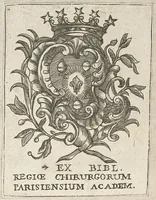 An illustration from Le Tresor de la medecine contenant l'Anatomie ou division des parties du corps humain, les maladies ausquelles elles sont sujettes, le regime de vivre...tome second (1697)
