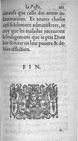 An illustration from Traicté de la peste divise en trois parties. Auquel est adjoint un traicte des vertus et proprietes du Contrayerva. Le tout composé par Masitre Caesar Morin, Angevin, Docteur en Medecine (1602)