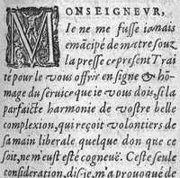An illustration from Traicté de la peste divise en trois parties. Auquel est adjoint un traicte des vertus et proprietes du Contrayerva. Le tout composé par Masitre Caesar Morin, Angevin, Docteur en Medecine (1602)