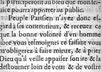 An illustration from Discours des maladies epidemiques ou contagieuses advenues en ceste ville de Paris, és années 1596 & 97 & ésannées 1608 & 1607... (1623)
