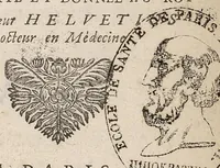 An illustration from Methode pour guerir toute sorte de fievres, sans rien faire prendre par la bouche. Découverte et donnée au Roy... (1694)