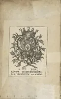 An illustration from Traité chimique de la veritable connoissance des fievres continues, pourprées, et pestilentes. Et des moyens de les guerir & de s'en preserver, tant par les acides que par les sudorifiques... (1683)